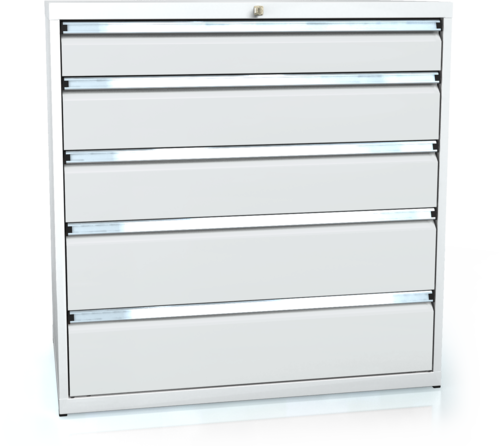 Drawer cabinet 1018 x 1014 x 600 - 5x drawers